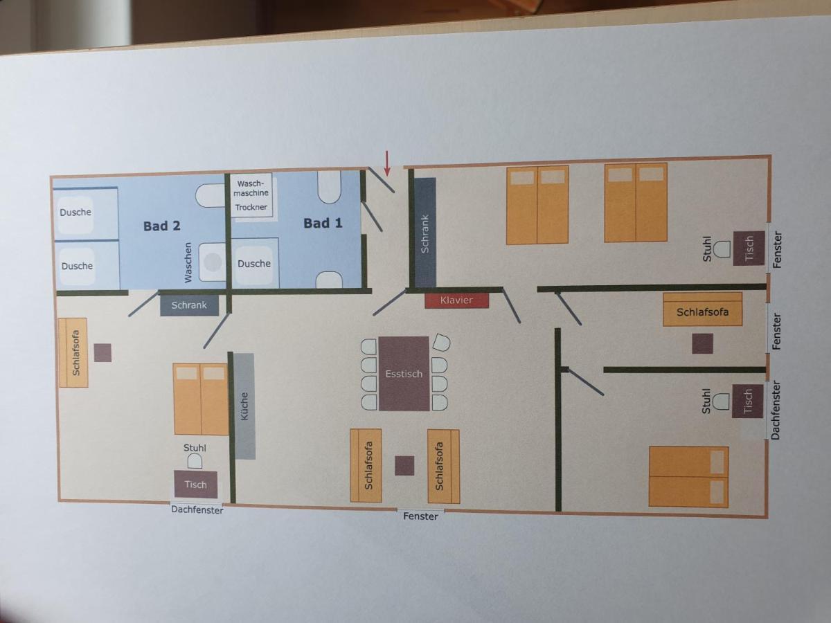 Suite Beach 5 Rooms 2 Bathrooms 1 Kitchen 1 Piano Kühlungsborn Dış mekan fotoğraf